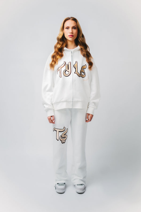 WHITE HOODIE