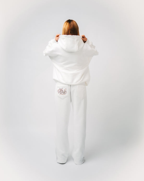 WHITE SWEATPANTS