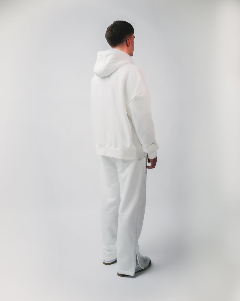 WHITE HOODIE