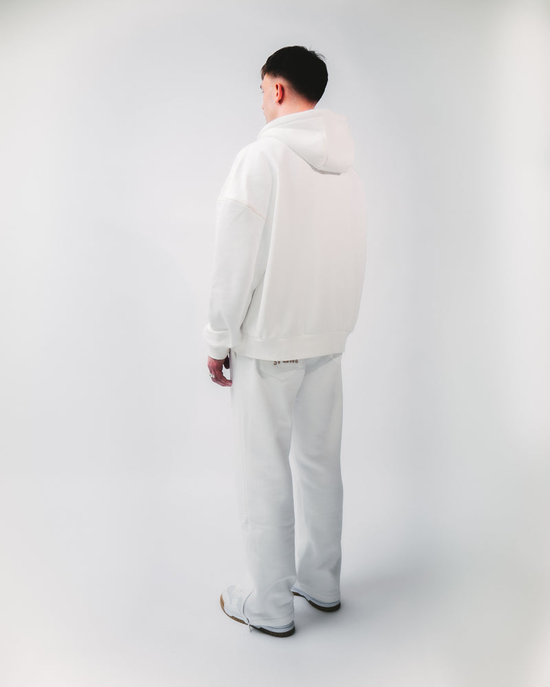 WHITE HOODIE